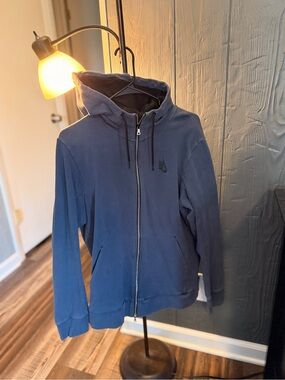 Navy Blue Nike Zip up Hoodie